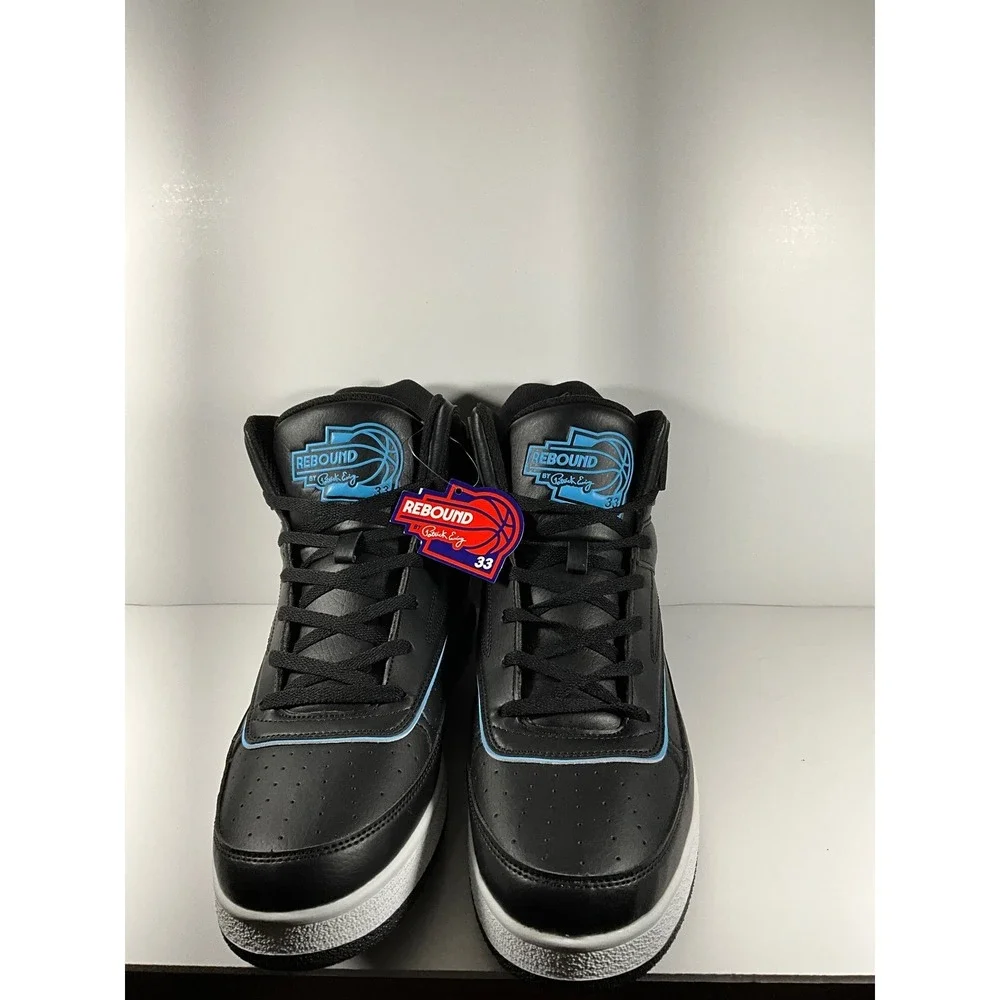 Ewing Athletics Rebound Mens Basketball Shoes Black Blue High Top 1RBE003-438 13